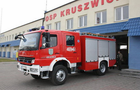 Mercedes 1629 z OSP Kruszwicy